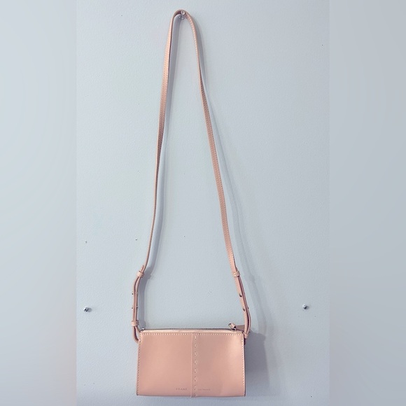 Frame les second mini crossbody pink purse leather made in Italy! Like new!! - Picture 4 of 16